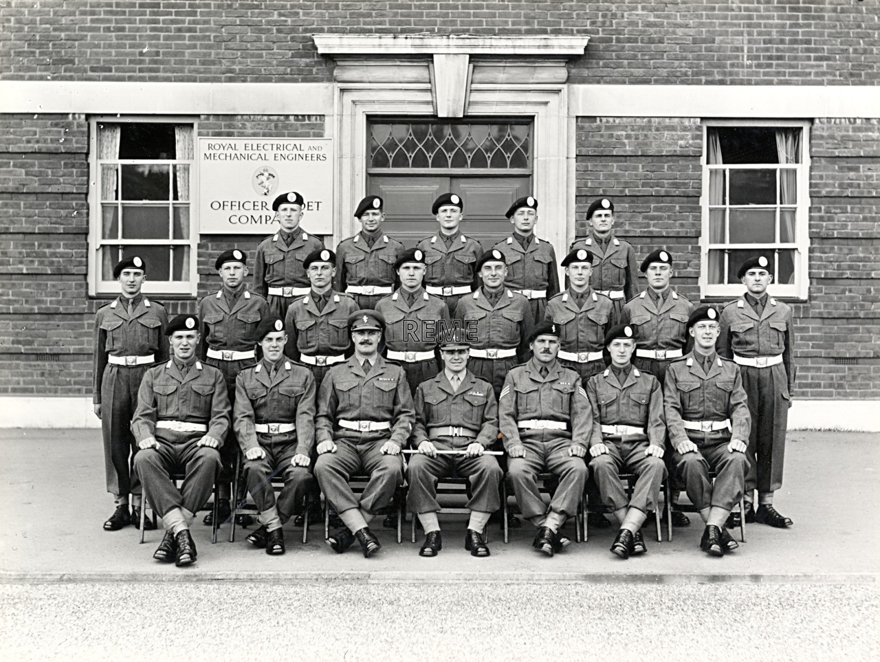 Officer Cadet Company, REME, Bordon: Intake No 36, May 1956