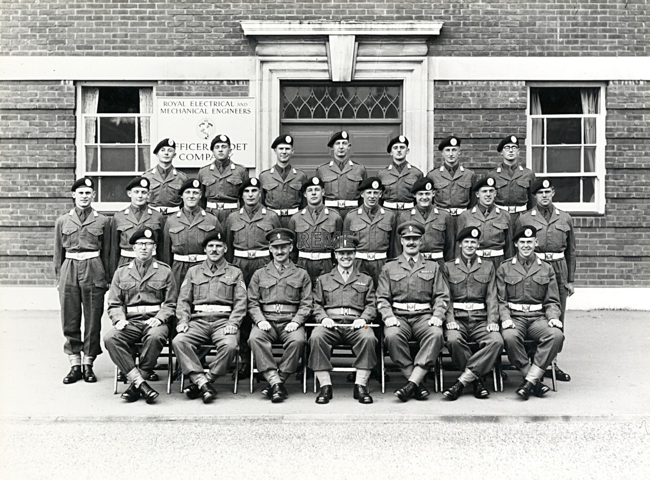 Officer Cadet Company, REME, Bordon: Intake No 37, May 1956