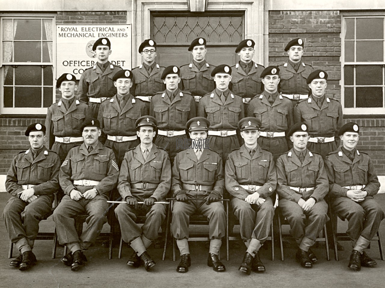 Officer Cadet Company, REME, Bordon: Intake No 44, January 1957