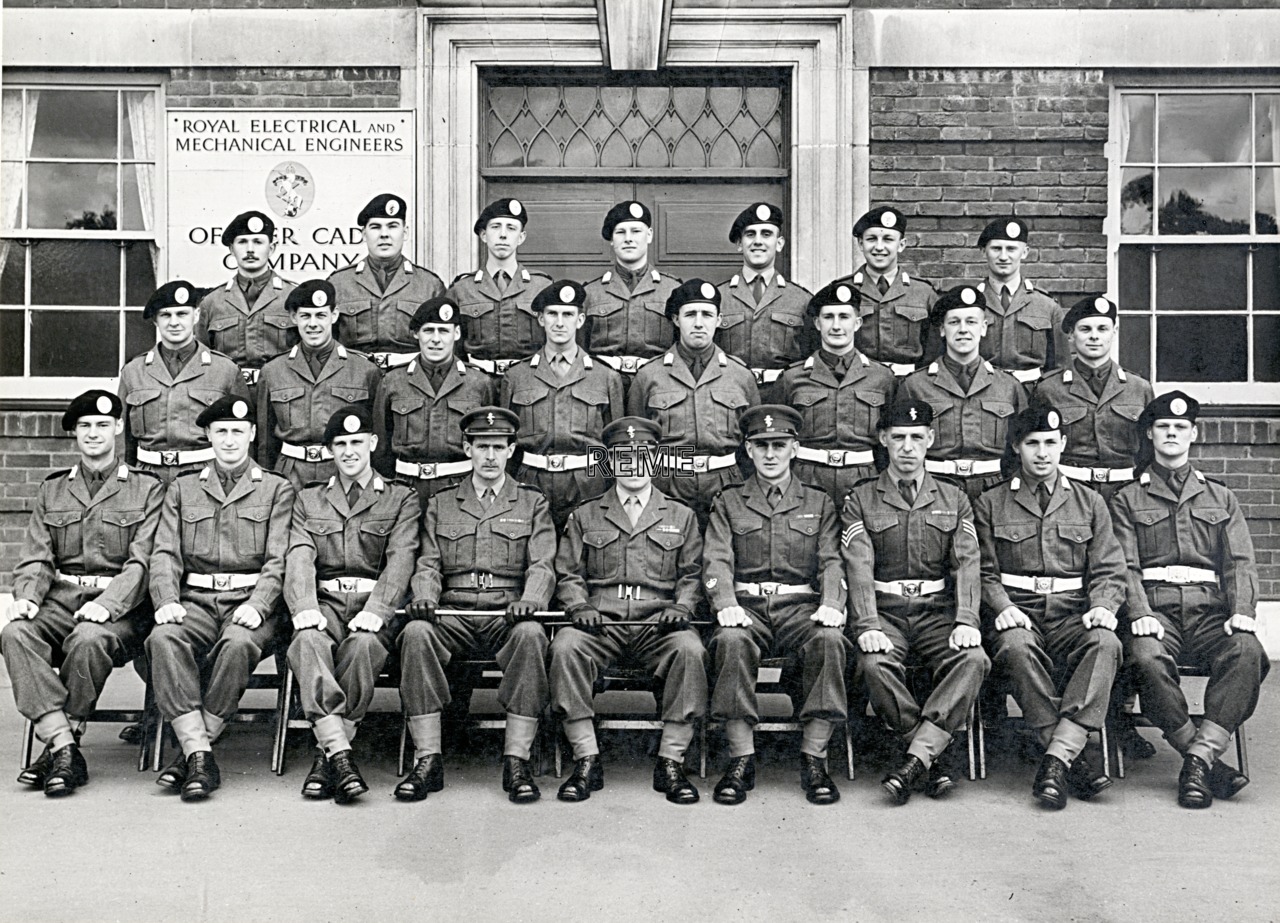 No 48, Cadet Officer General Course, Bordon: May 1957