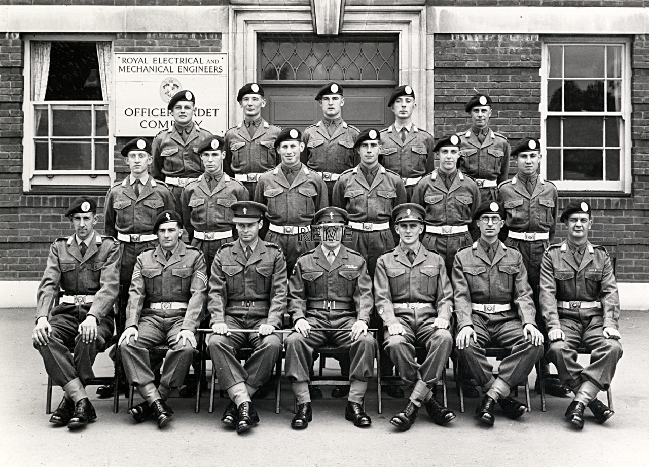 No 50, Cadet Officer General Course, Bordon: July 1957