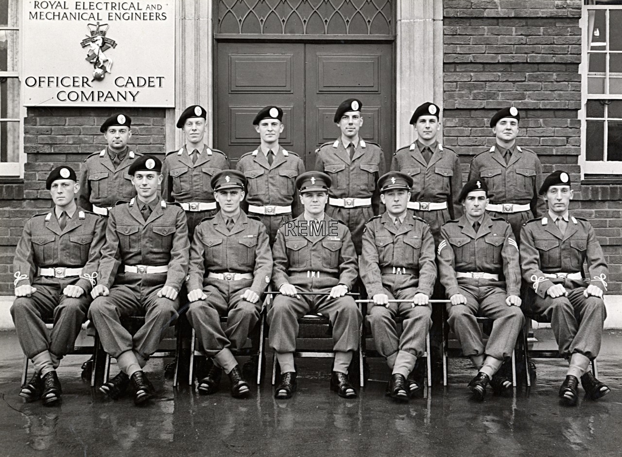No 53 Cadet Officer General Course, Bordon: October 1957