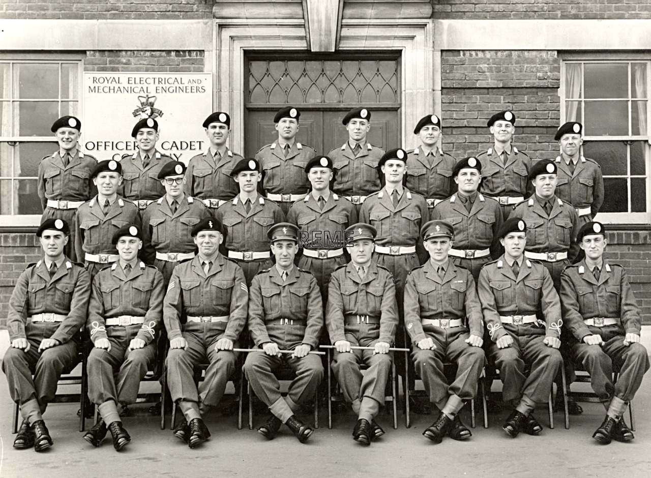 No 58 Cadet Officer General Course, Bordon: April 1958