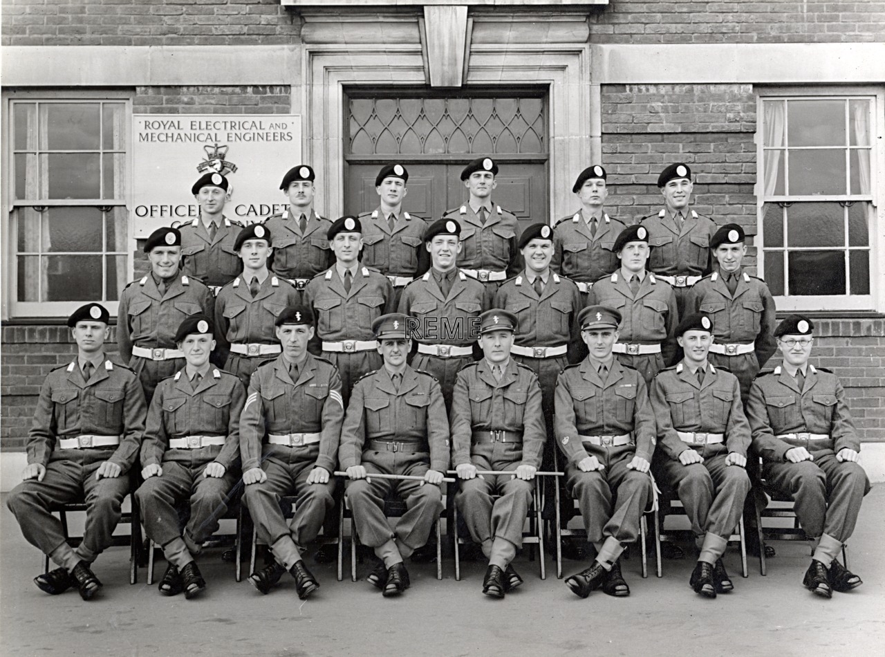 No 59 Cadet Officer General Course, Bordon: April 1958