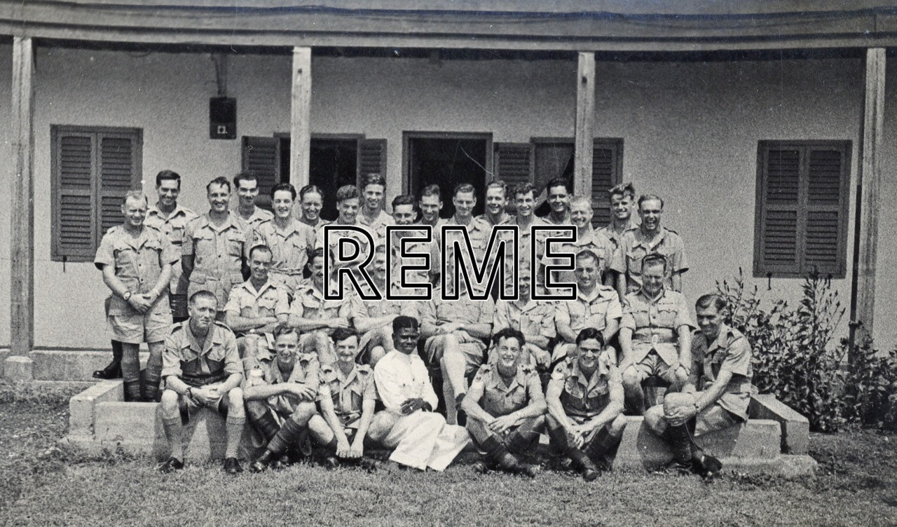 Visit of Major General S W Joslin to No 1 Station Workshops, West Africa Royal Electrical and Mechanical Engineers (WAEME), Accra, 20 September 1950