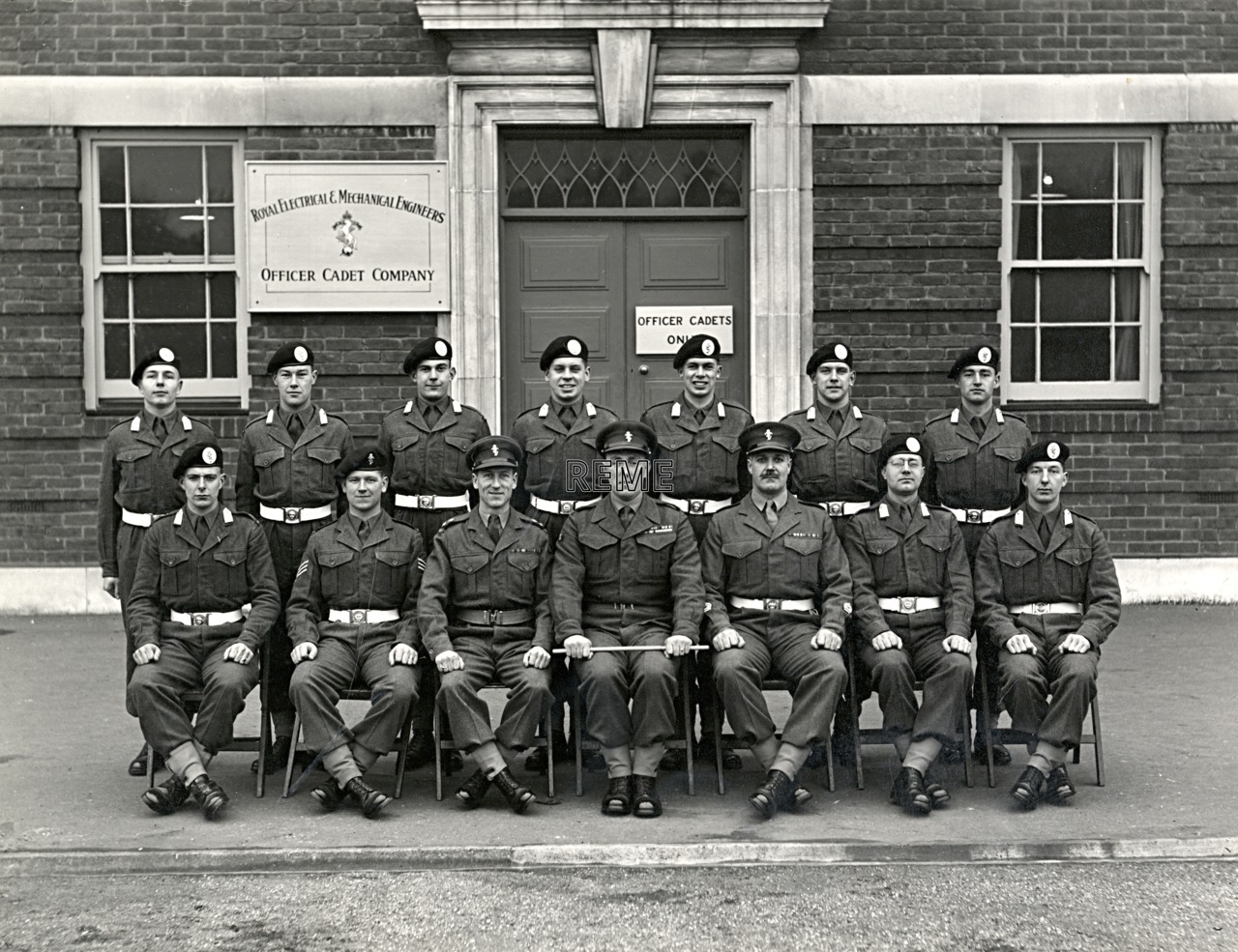 Officer Cadet Company, REME, Bordon: Intake No 4, January 1955
