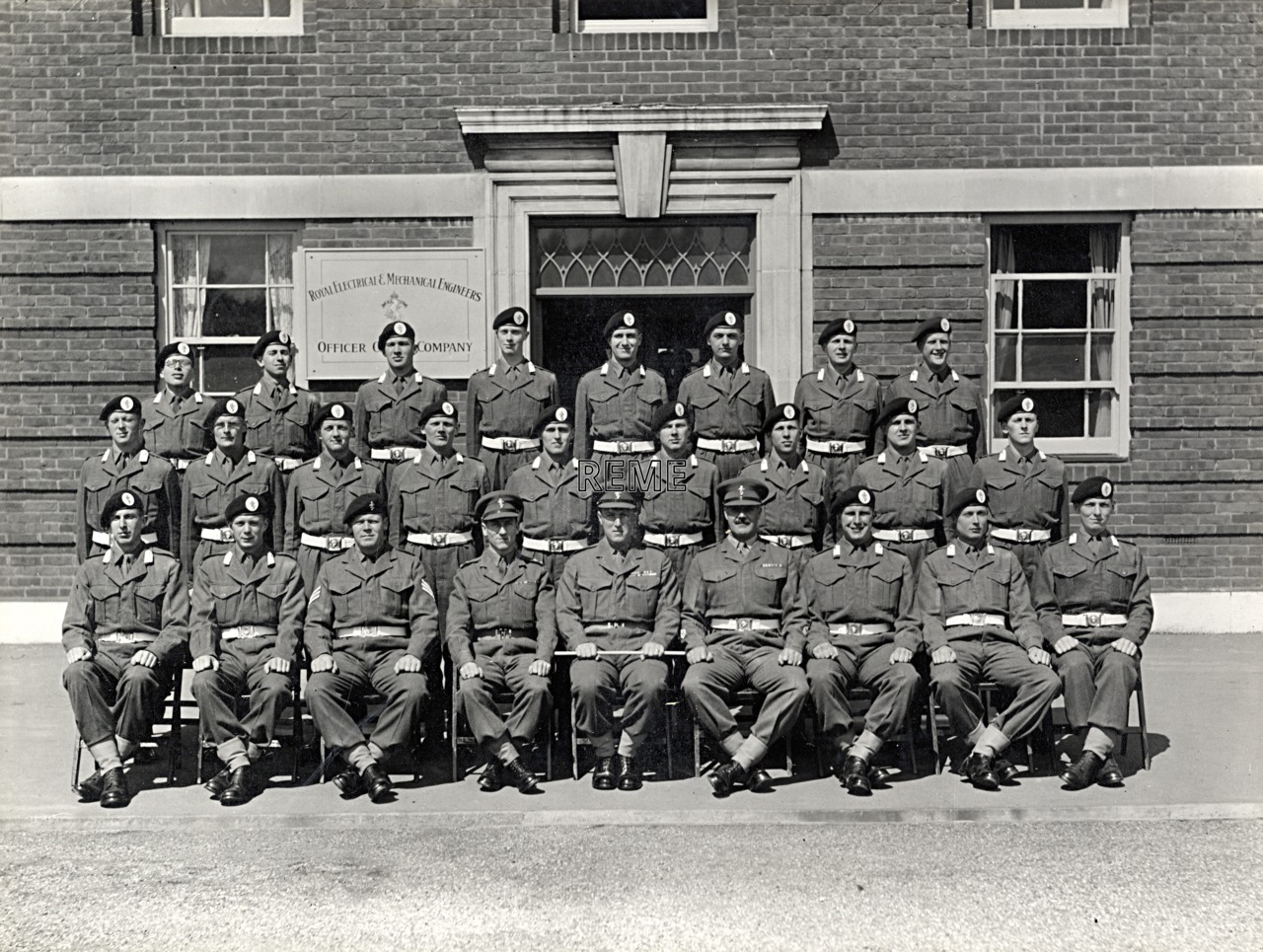 Officer Cadet Company, REME, Bordon: Intake No 11, April 1955