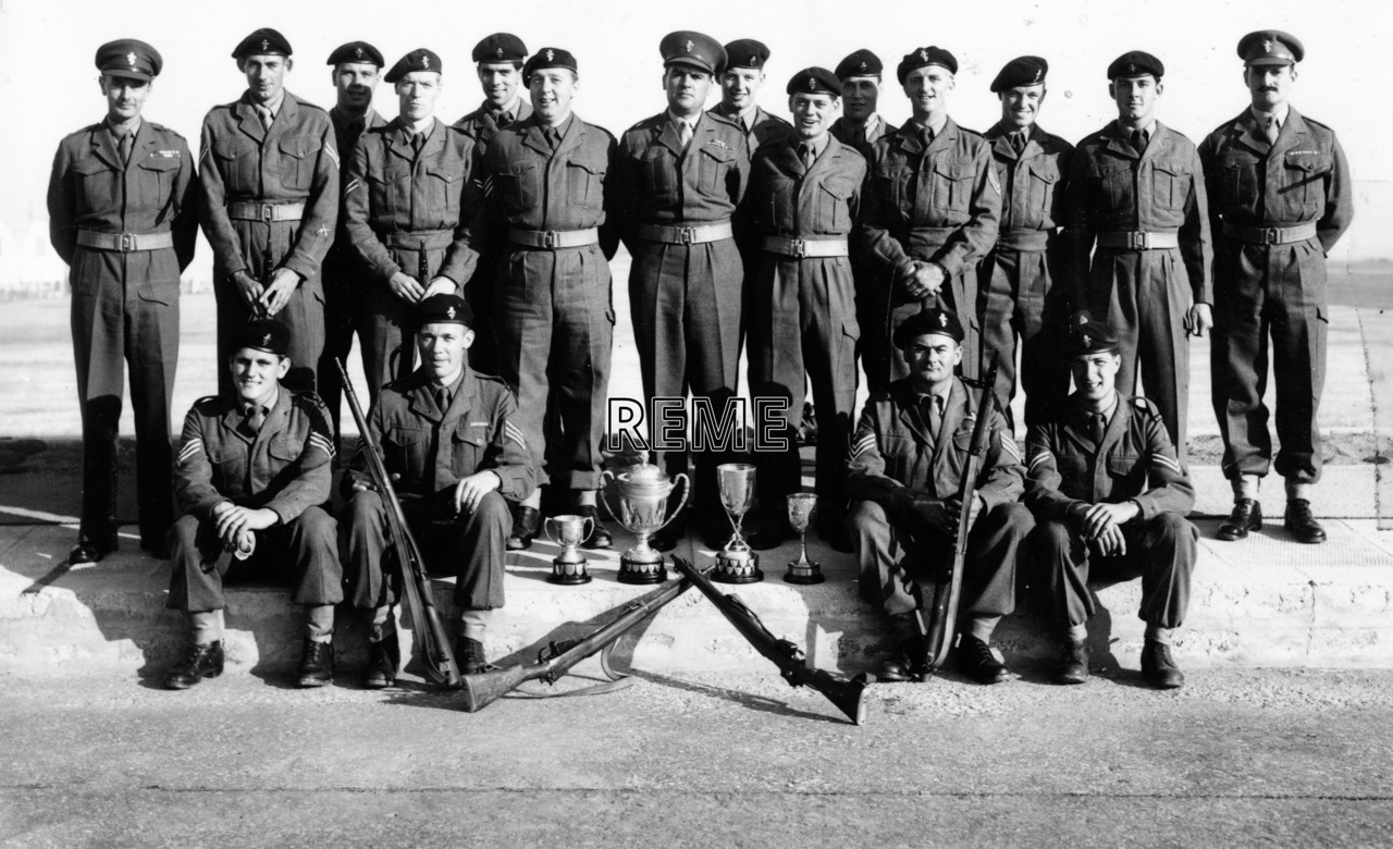 ‘The Shooting Teams’, Garrison Workshop, Gibraltar 1957