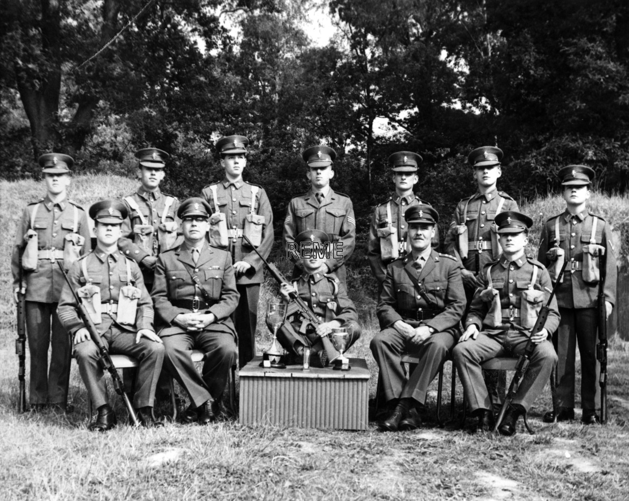 Junior Leaders’ Unit REME: Shooting Team 1961