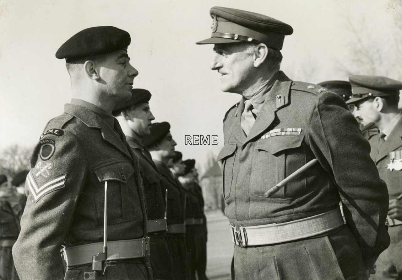 Visit by Major General W A Lord, CB, CBE to Berlin Workshop, 9 March 1957.
