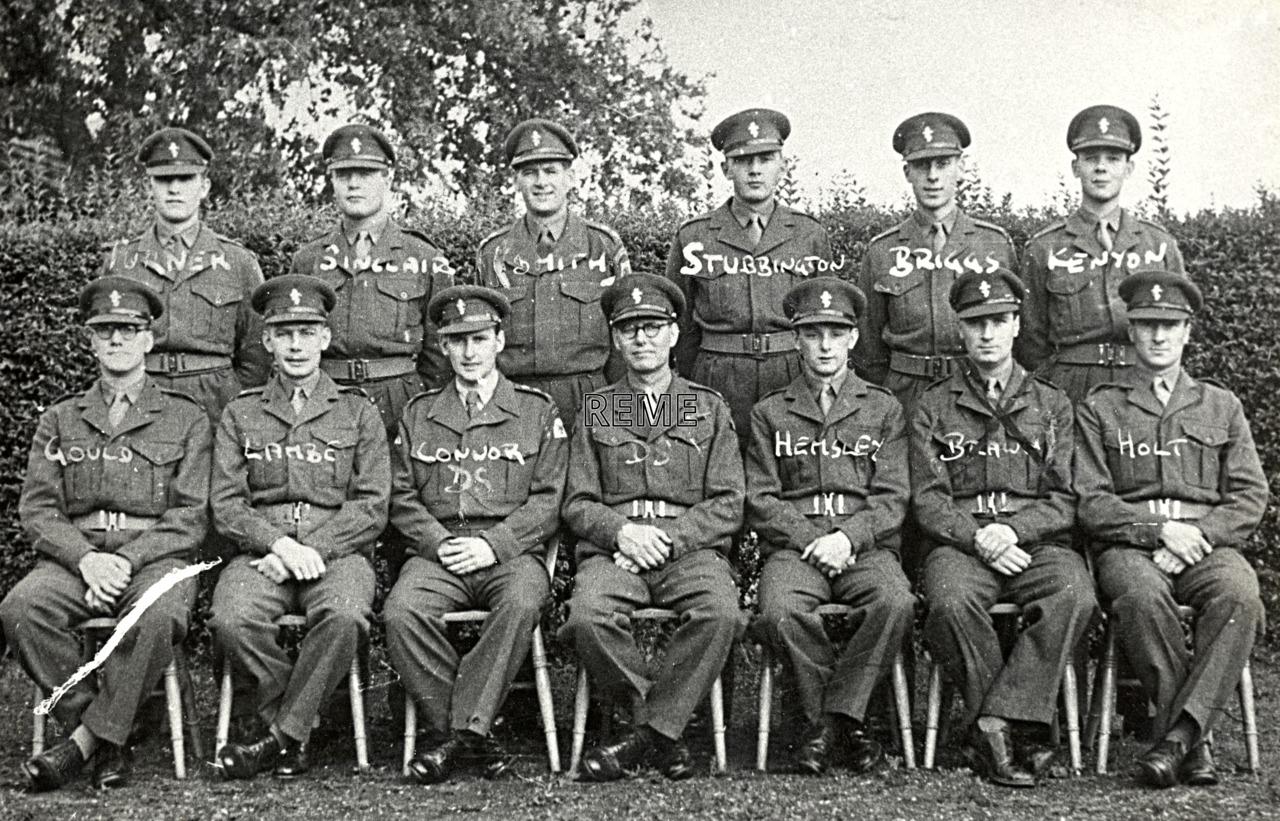 No 12 Regular Young Officers’ Course, REME Officers’ School