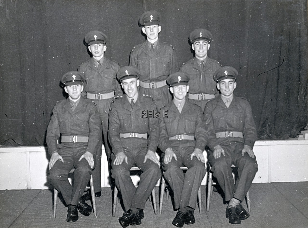 No 17 Regular Young Officers’ Course, REME Officers’ School, 1956