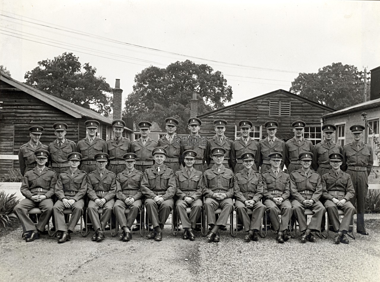 No 20 Regular Young Officers’ Course, REME Officers’ School, 1957.