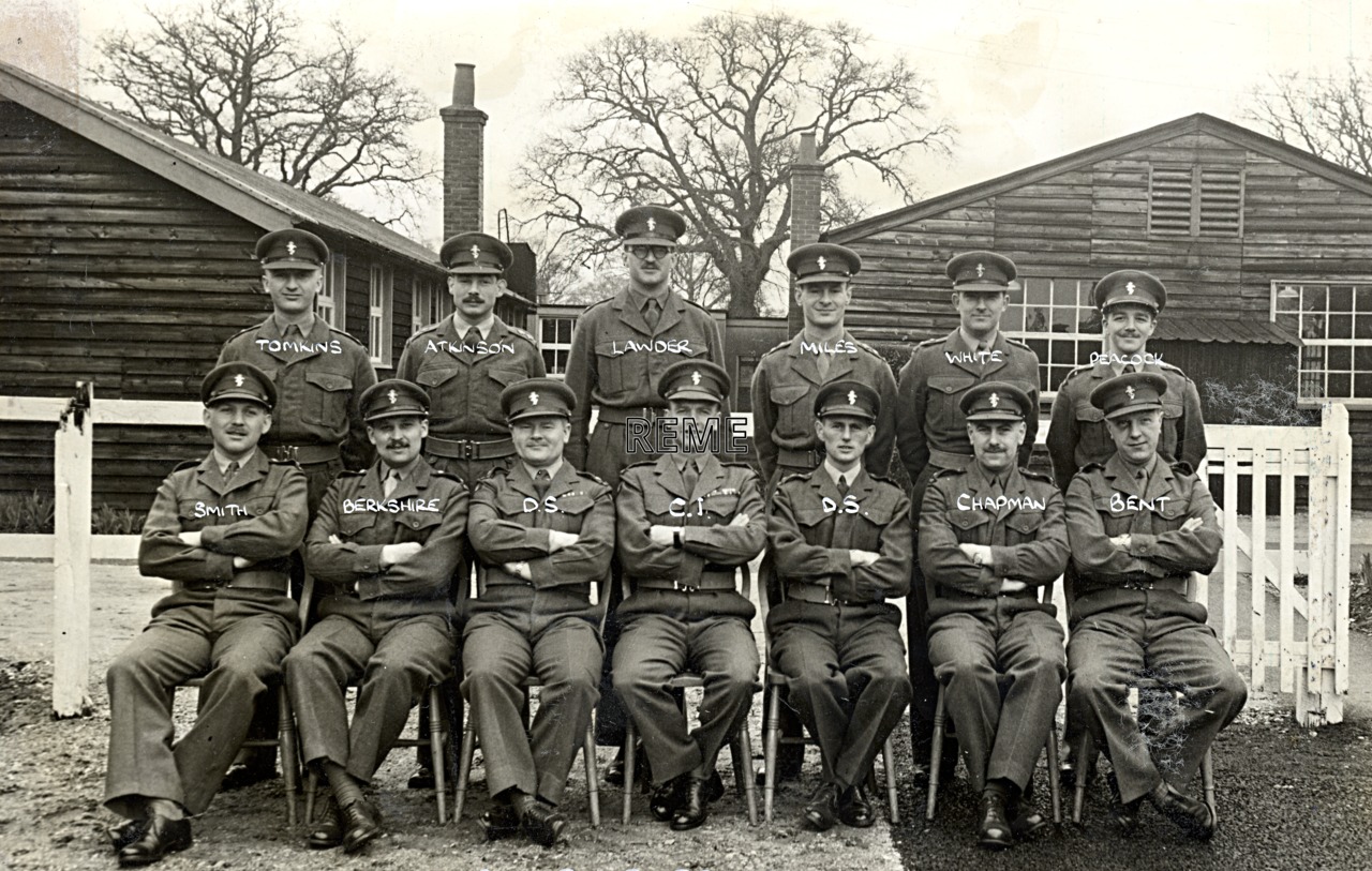 No 4 Regular Officers’ Refresher Course, REME Officers’ School, 1958