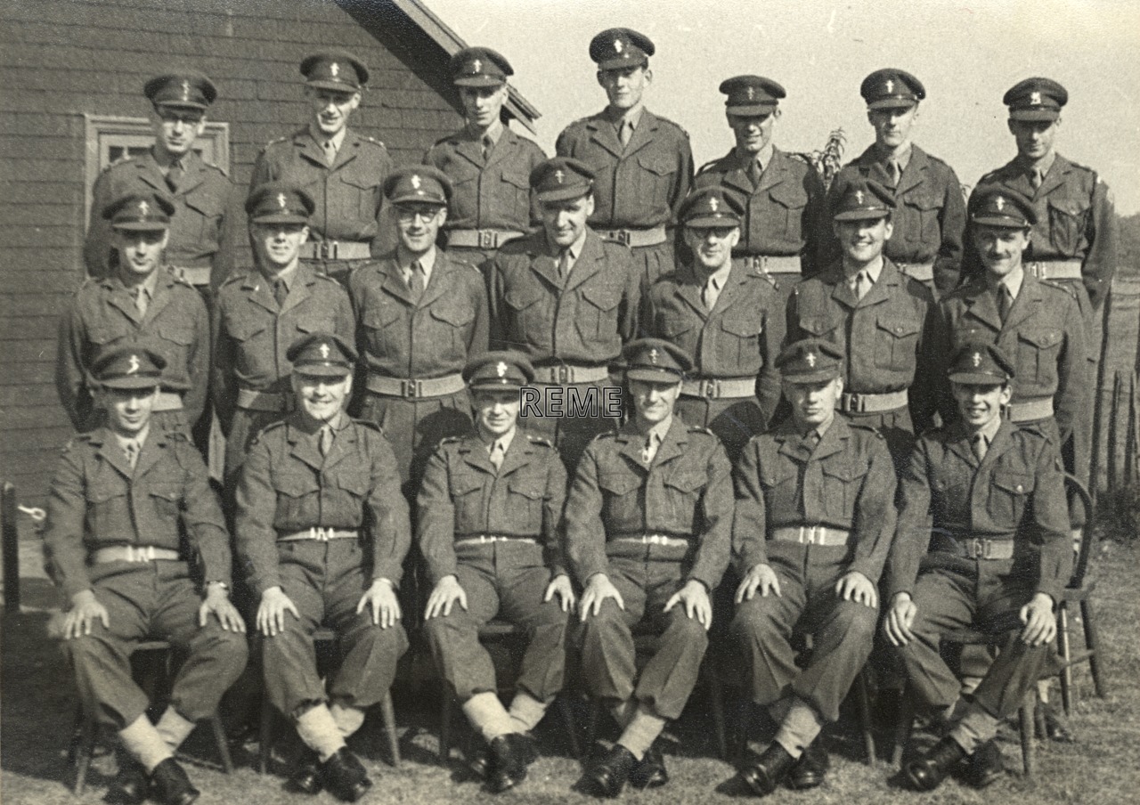 No 6 Regular Officers’ Refresher (Workshop Practice) Course, REME Officers’ School, 1959 – 1960