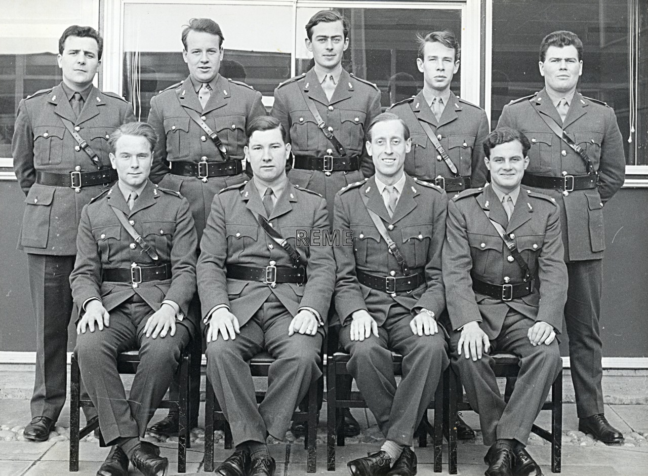 No 32 Regular Young Officers’ Course, REME Officers’ School, 1964