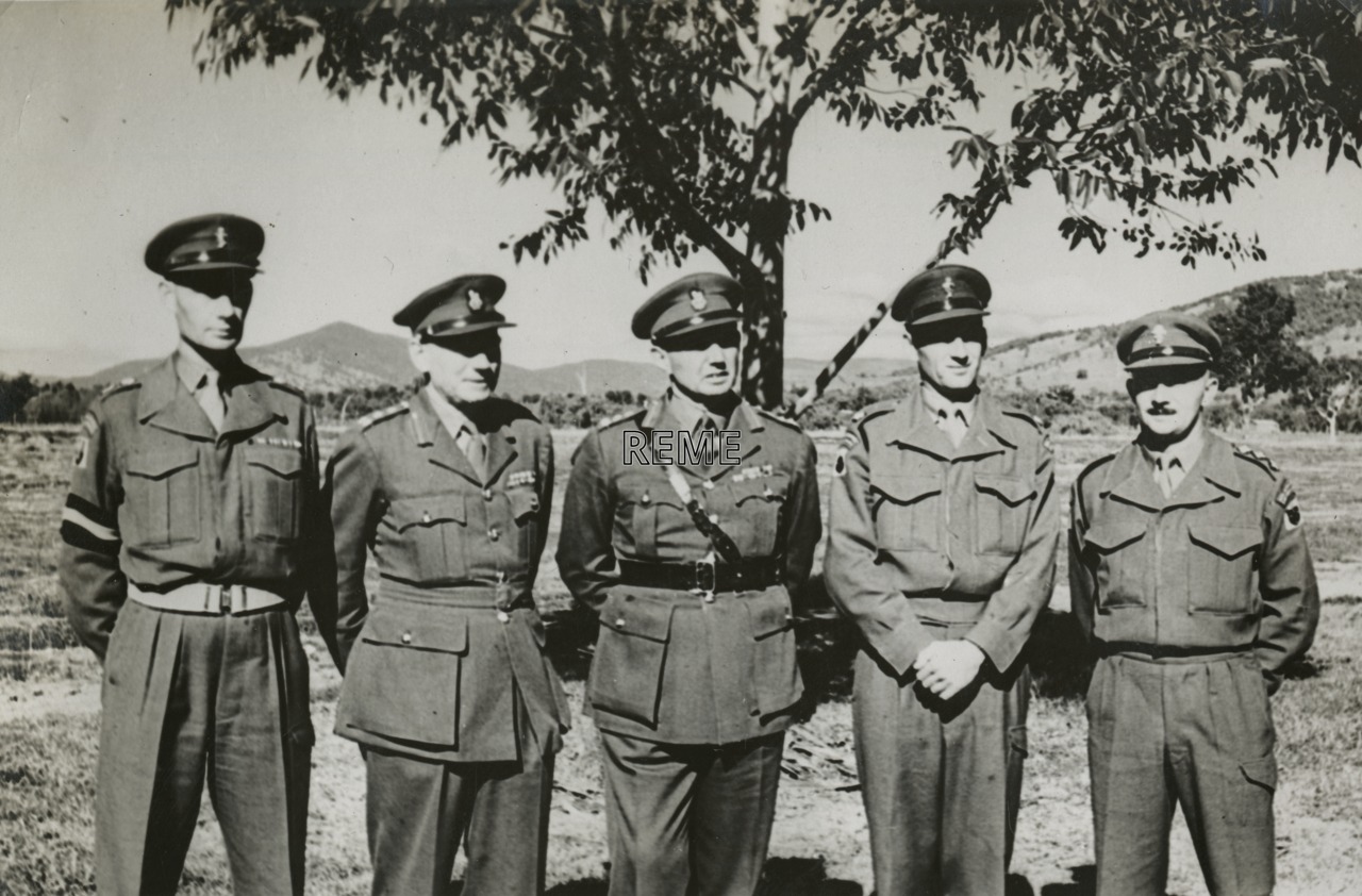 Senior Royal Australian Electrical and Mechanical Engineers (RAEME) officers in Malaya, c 1960