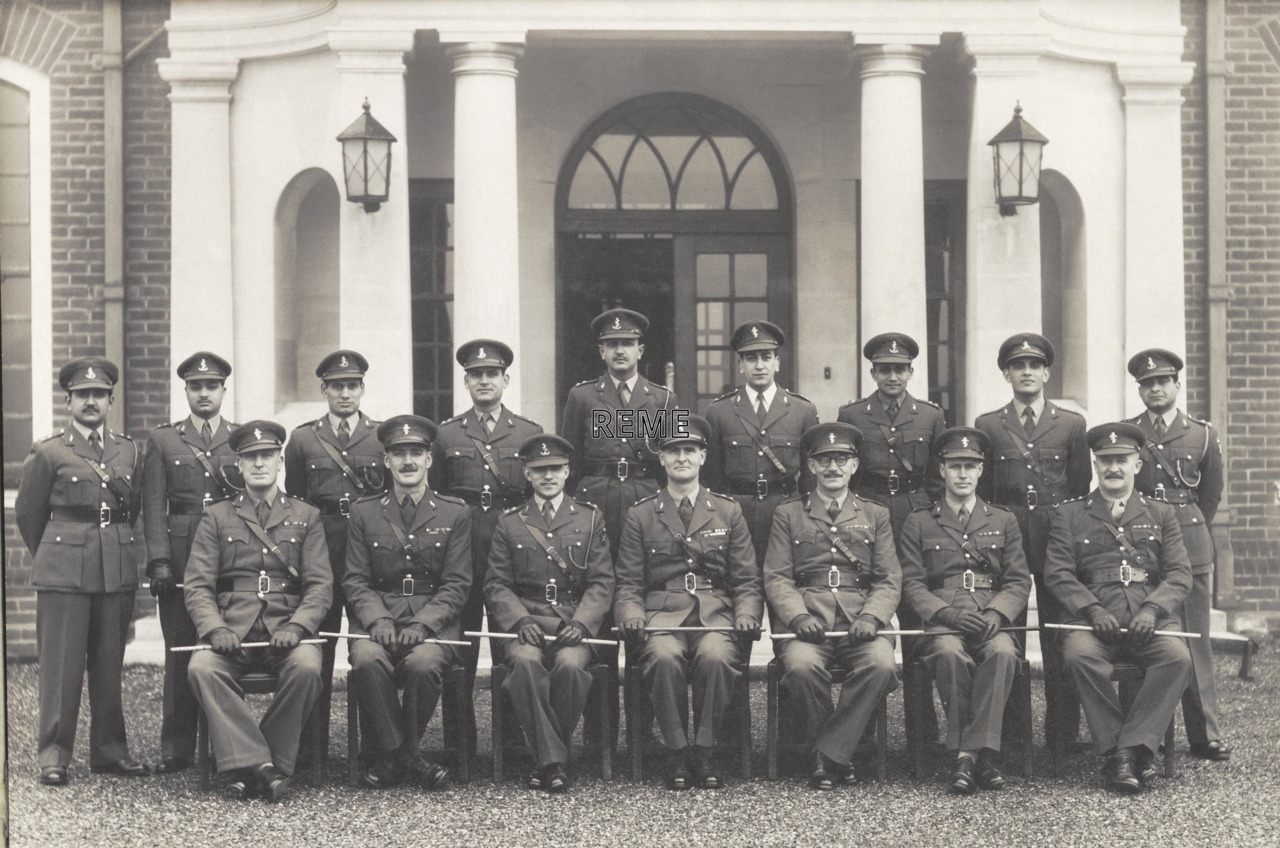 No 6 Commonwealth Officers’ Course, 6 Training Battalion, Bordon, 1953.