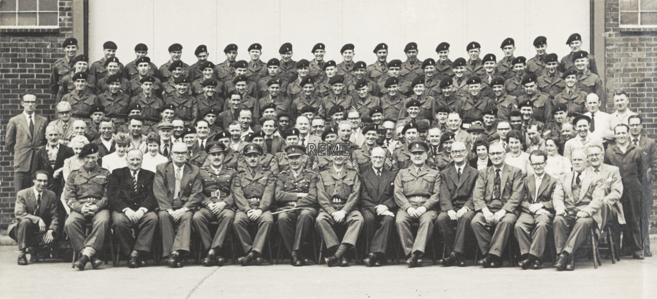 3 Command Workshop with Brigadier C N Sanderson OBE, Castle Bromwich, 5 June 1959.