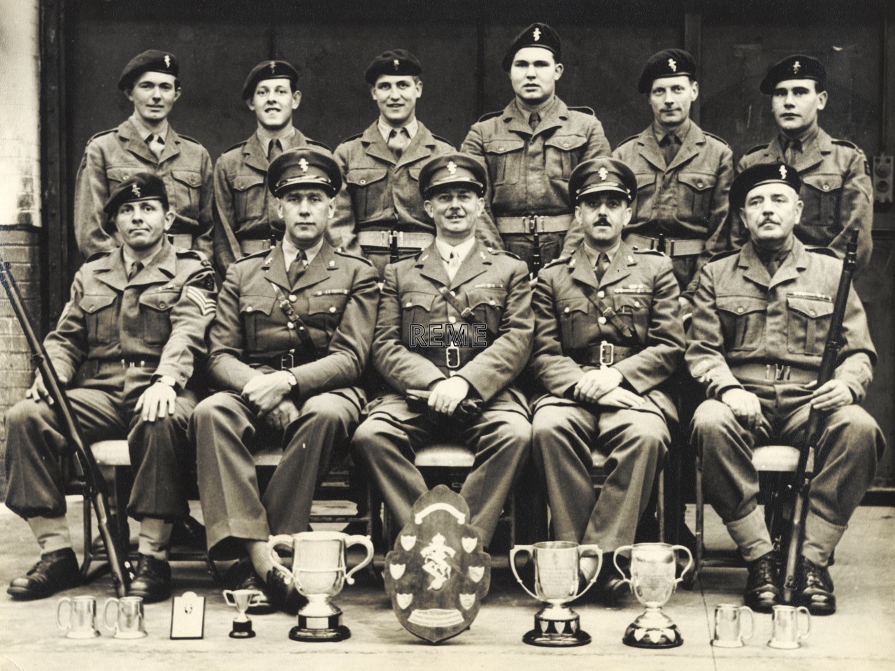 3 Command Workshop, Castle Bromwich, Rifle Shooting Team