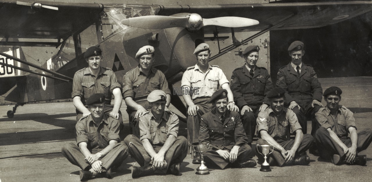 651 Light Aircraft Squadron Workshop, REME, Team for the King’s Cup Air Race 1959