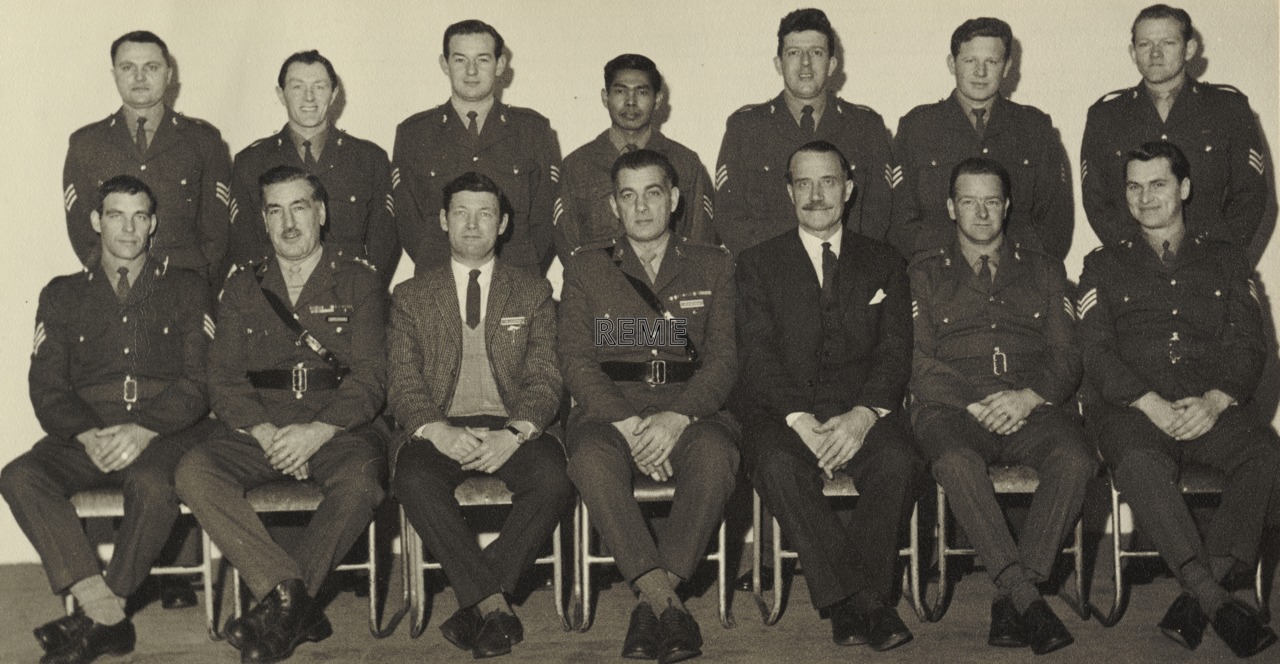 34 Artificer Weapons Course, School of Electrical and Mechanical Engineering (SEME), April 1969.