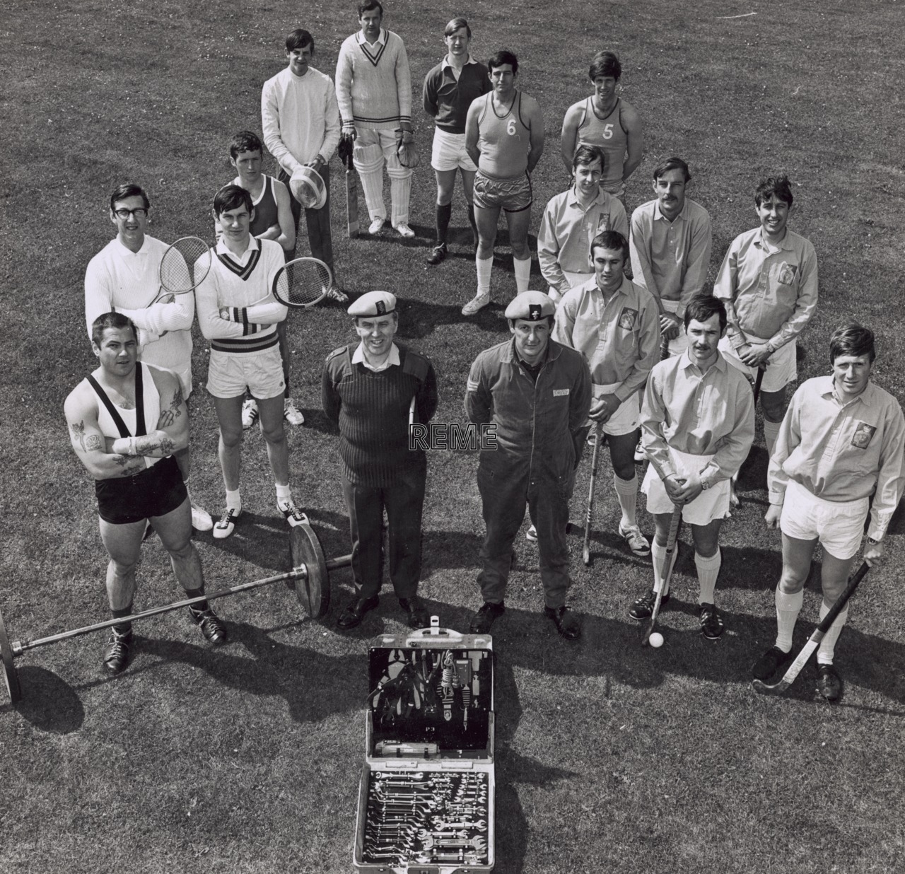 70 Field Workshop (Fd Wksp) Aircraft, REME, 1974