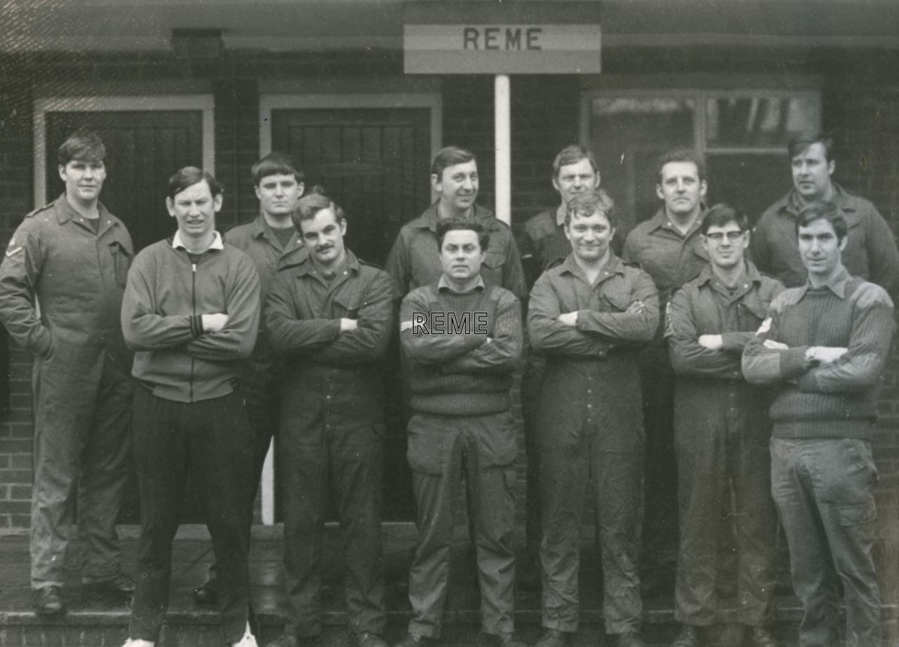 3 Royal Regiment of Fusiliers, Light Aid Detachment (LAD), Colchester, 1976.