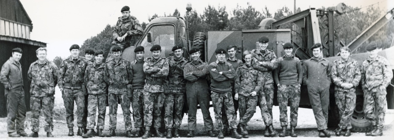 4 Light Regiment Royal Artillery (Lt Regt RA), Light Aid Detachment (LAD), Catterick, 1976.