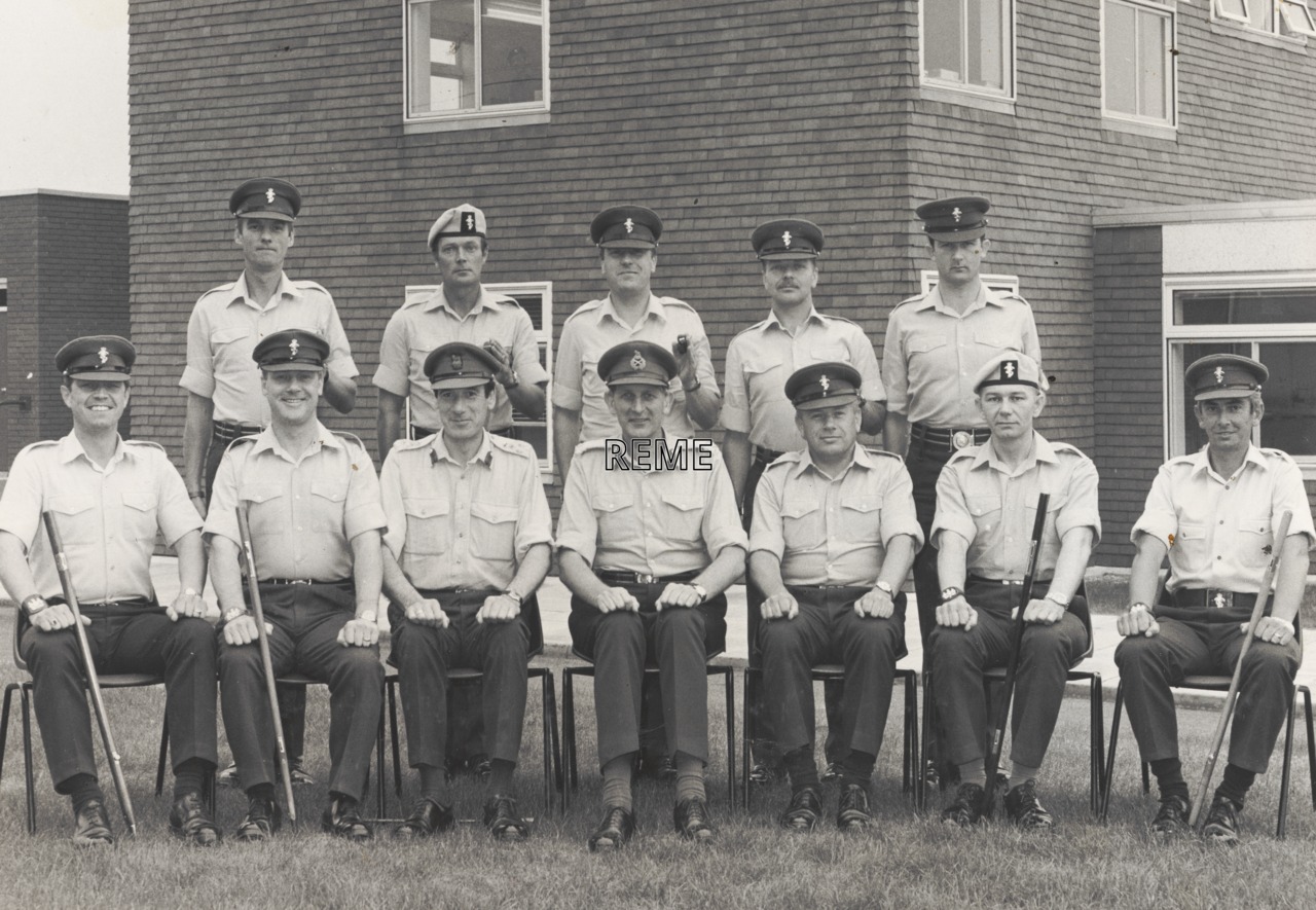 The first Regimental Sergeant Majors’ (RSM) Convention, 1978.