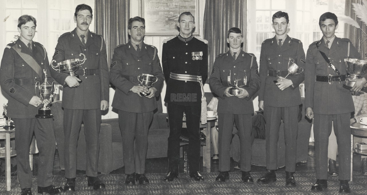 Army Apprentices College (AAC) Arborfield, Summer term Pass-out Parade, 1978.