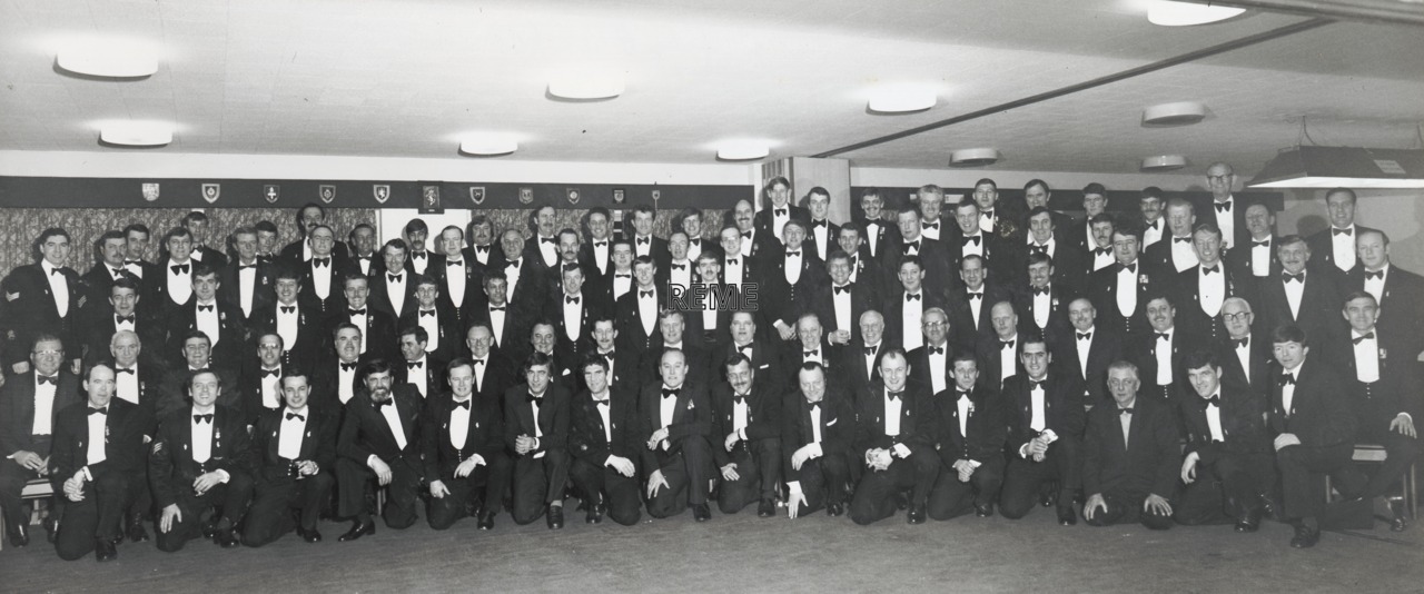 The First Regimental Duties Reunion, Arborfield, 1979.