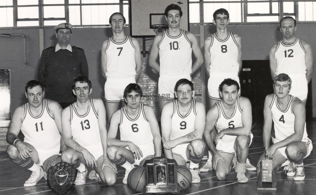 Army Air Corps (AAC) Centre Basketball Team, Army Basketball Champions, 1979