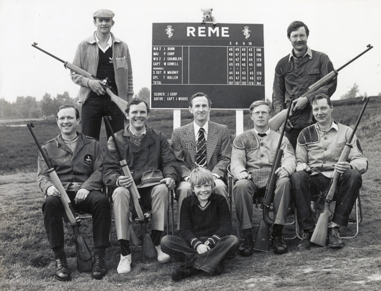 REME Winners: Inter-Corps Target Rifle Team Match, Bisley,1979