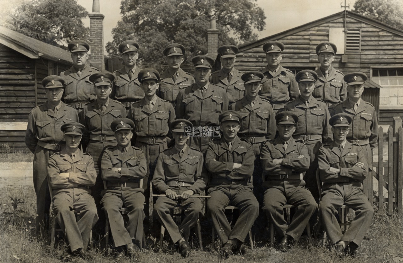 Group Photograph: No 1 Short Service Regular Course, REME Officers’ School