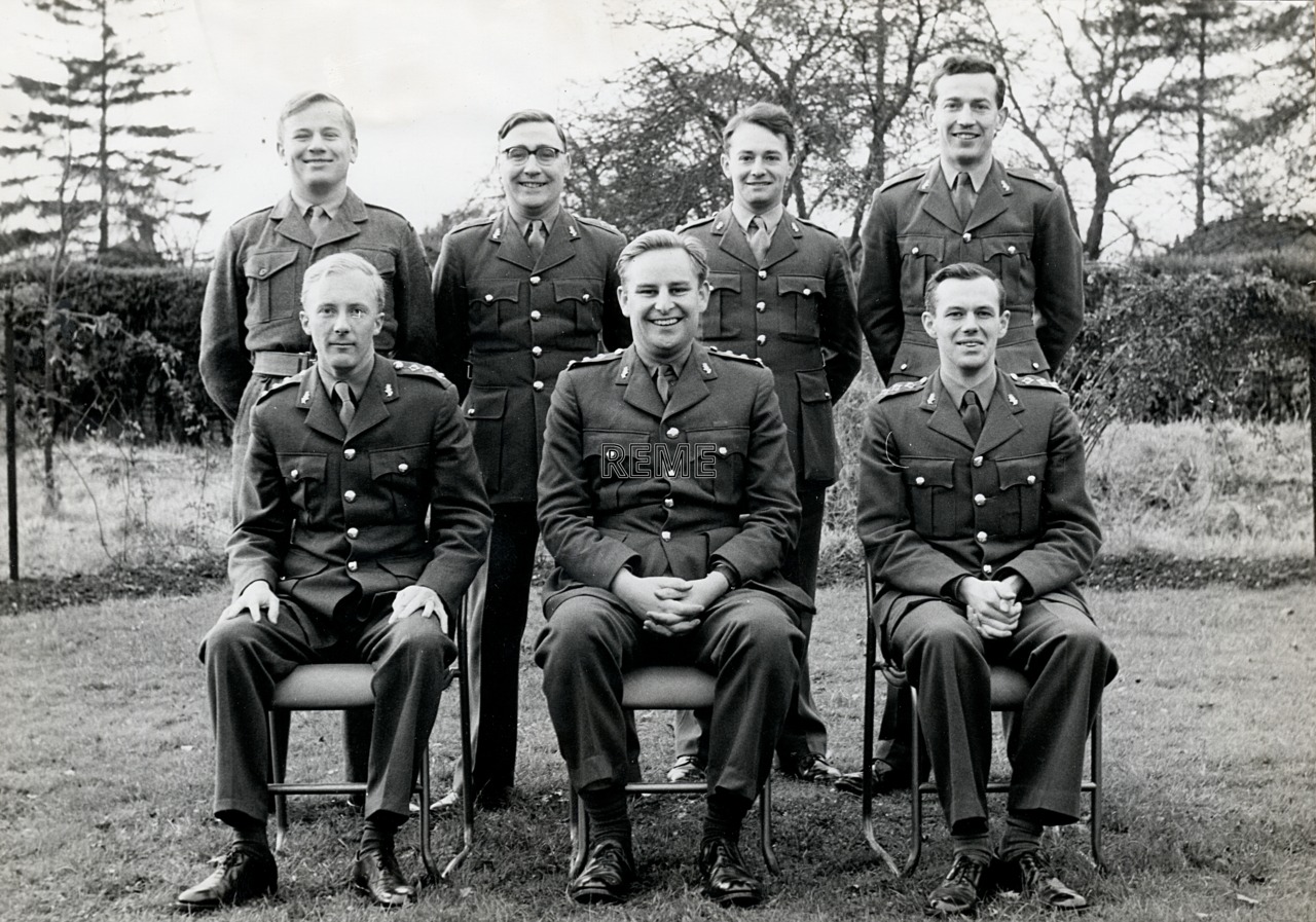 Group Photograph: No 2 Light Aid Detachment (LAD) Commanders’ Course, REME Officers’ School