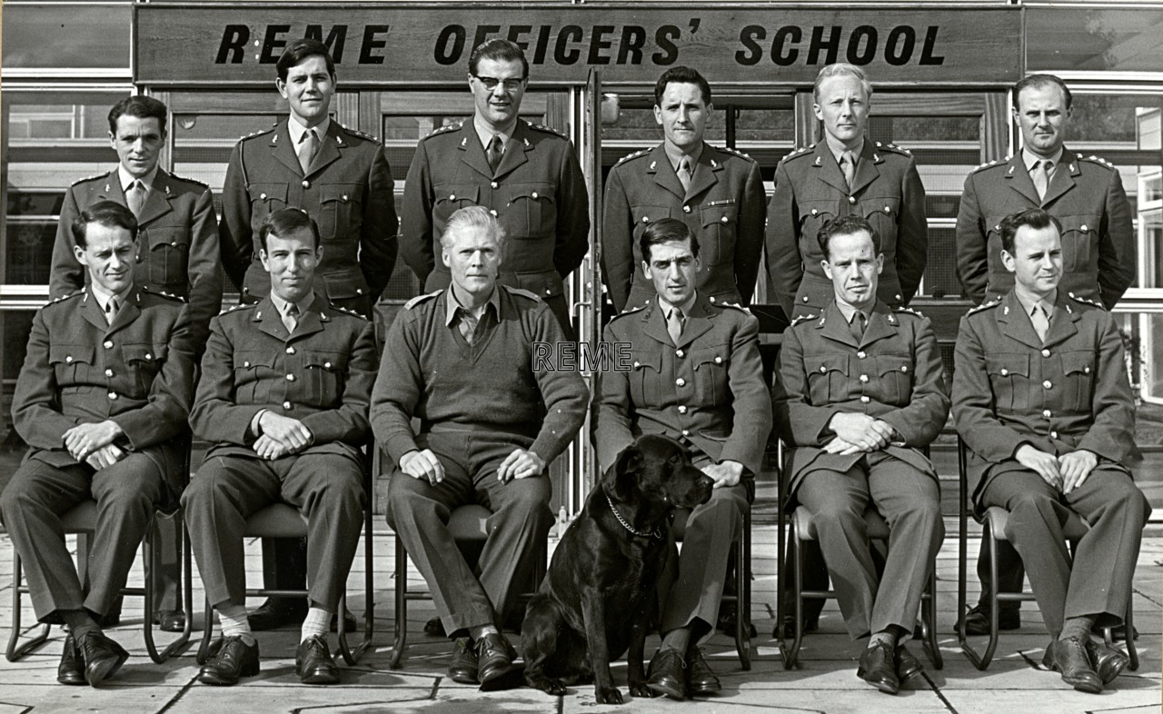 Group Photograph: No 8 Junior Tactics Course, REME Officers’ School