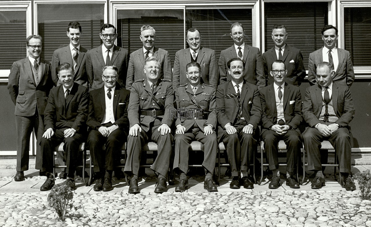 Group Photograph: No 3 Civilian Professional Engineers Course, REME Officers’ School