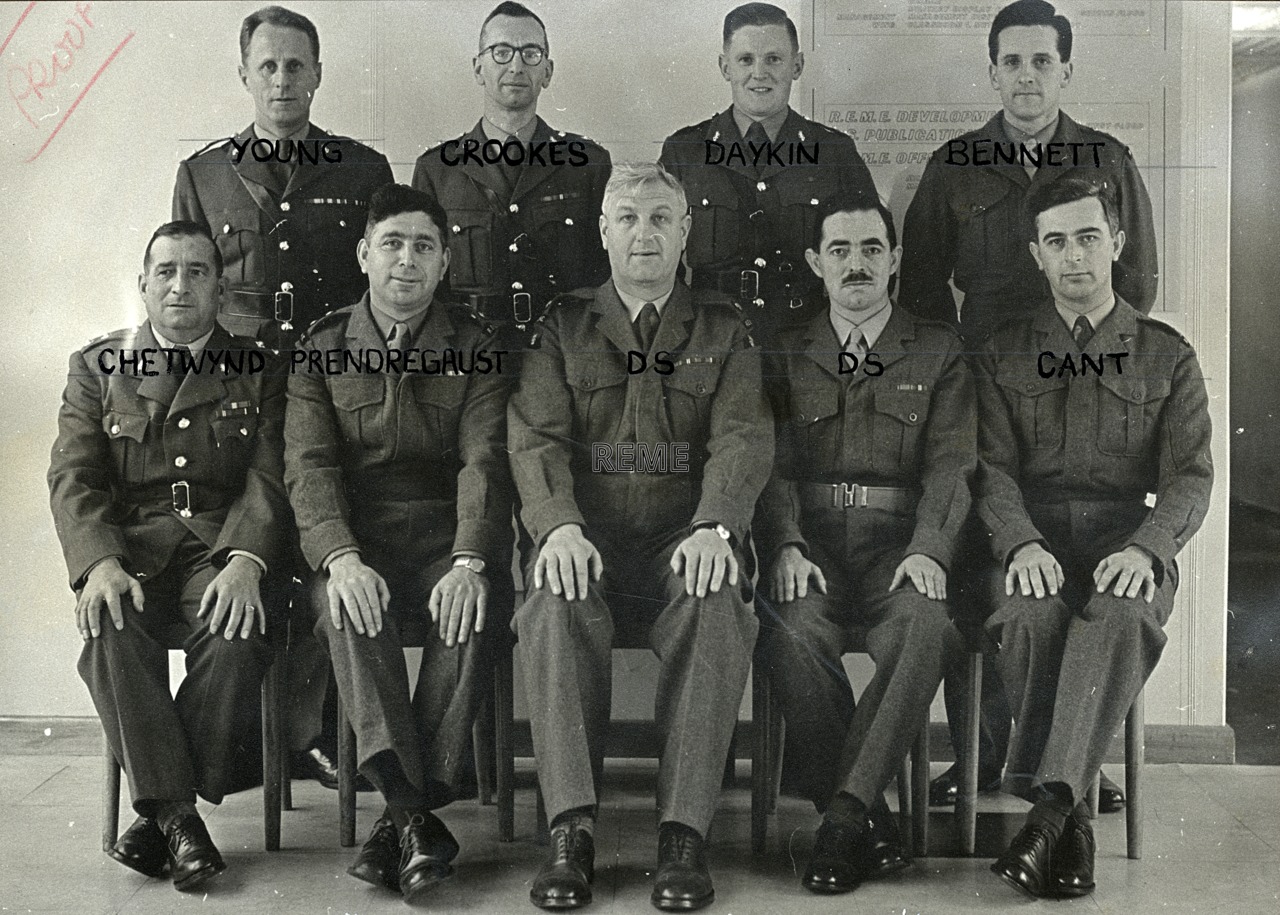 Group Photograph: No 12 Newly Commissioned Officers’ Course, REME Officers’ School