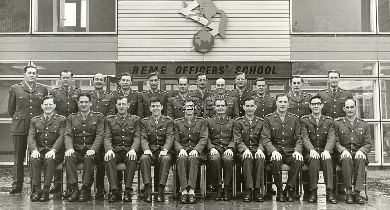 Group Photograph: No 18 Newly Commissioned Officers’ Course, REME Officers’ School