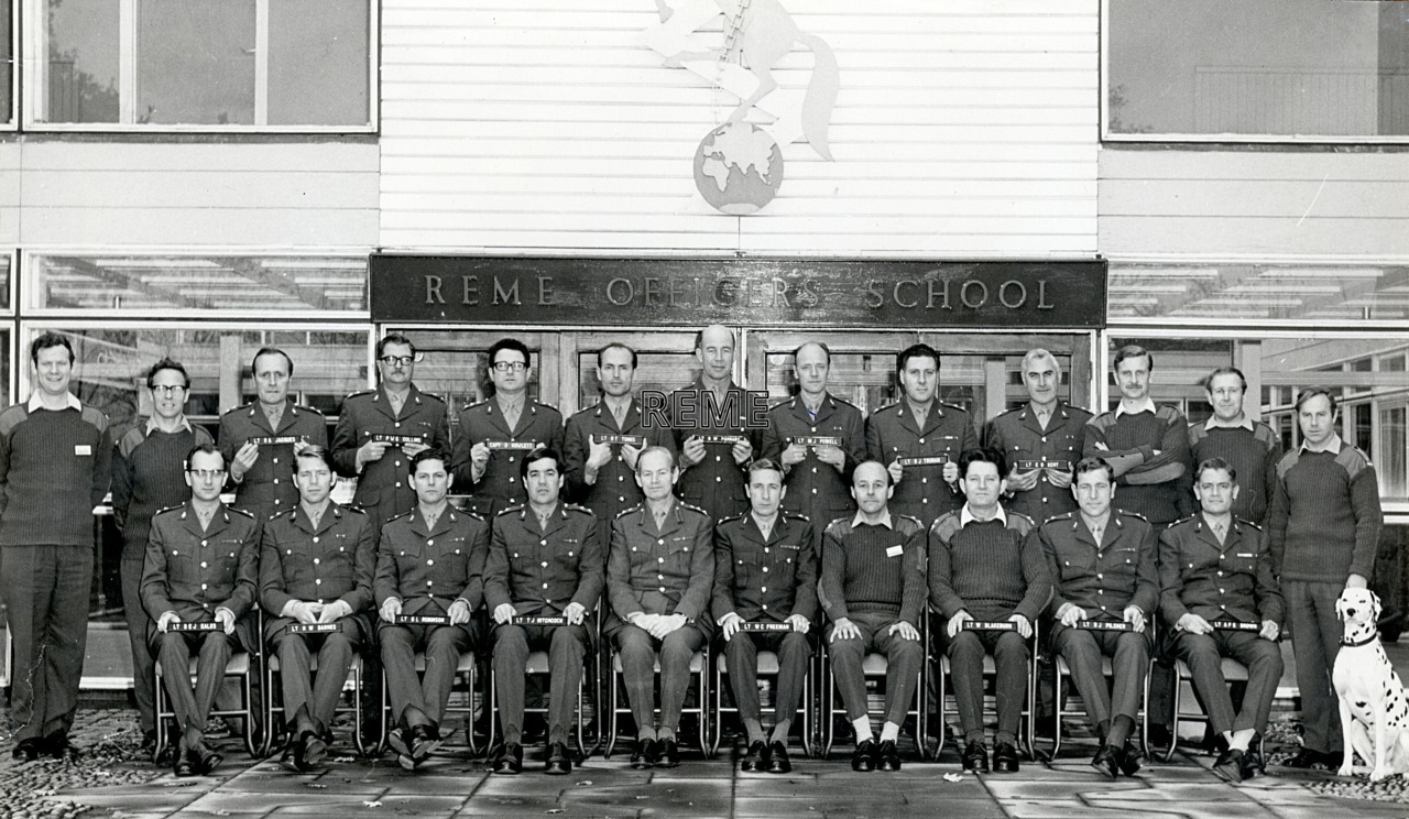 Group Photograph: No 34 REME Commissioning Course, REME Officers’ School
