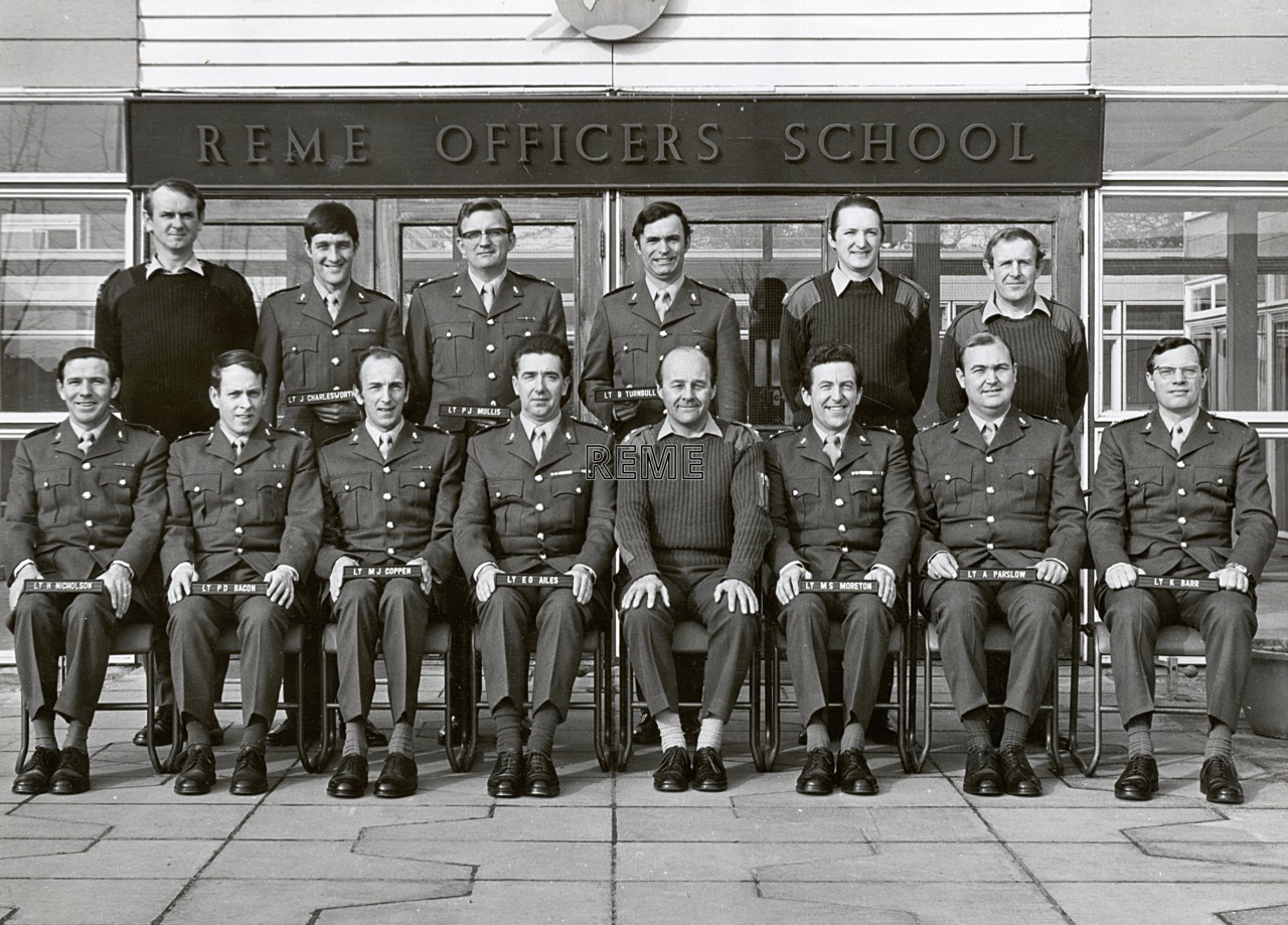Group Photograph: No 37A REME Commissioning Course, REME Officers’ School