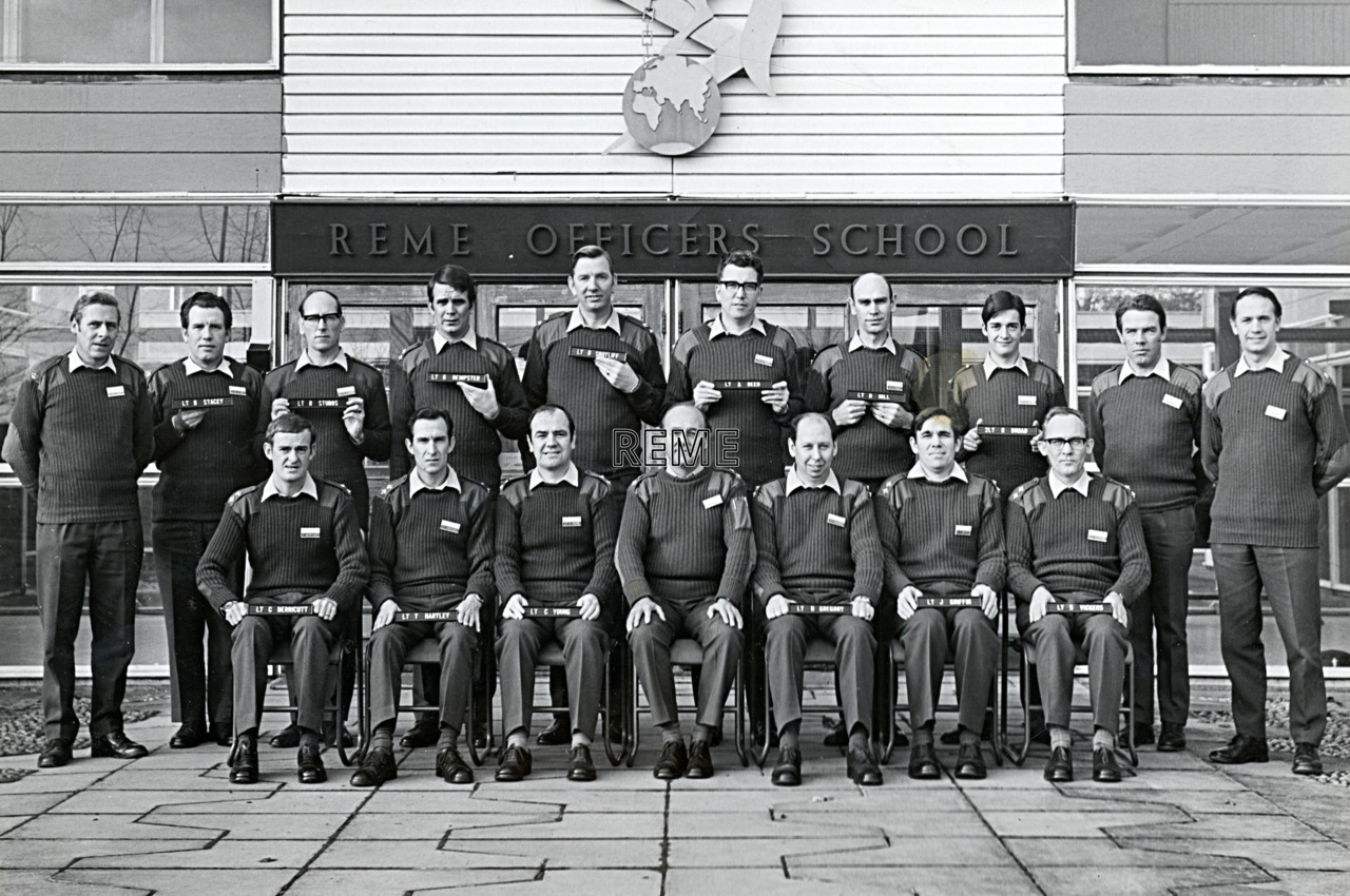 Group Photograph: No 38 REME Commissioning Course, REME Officers’ School