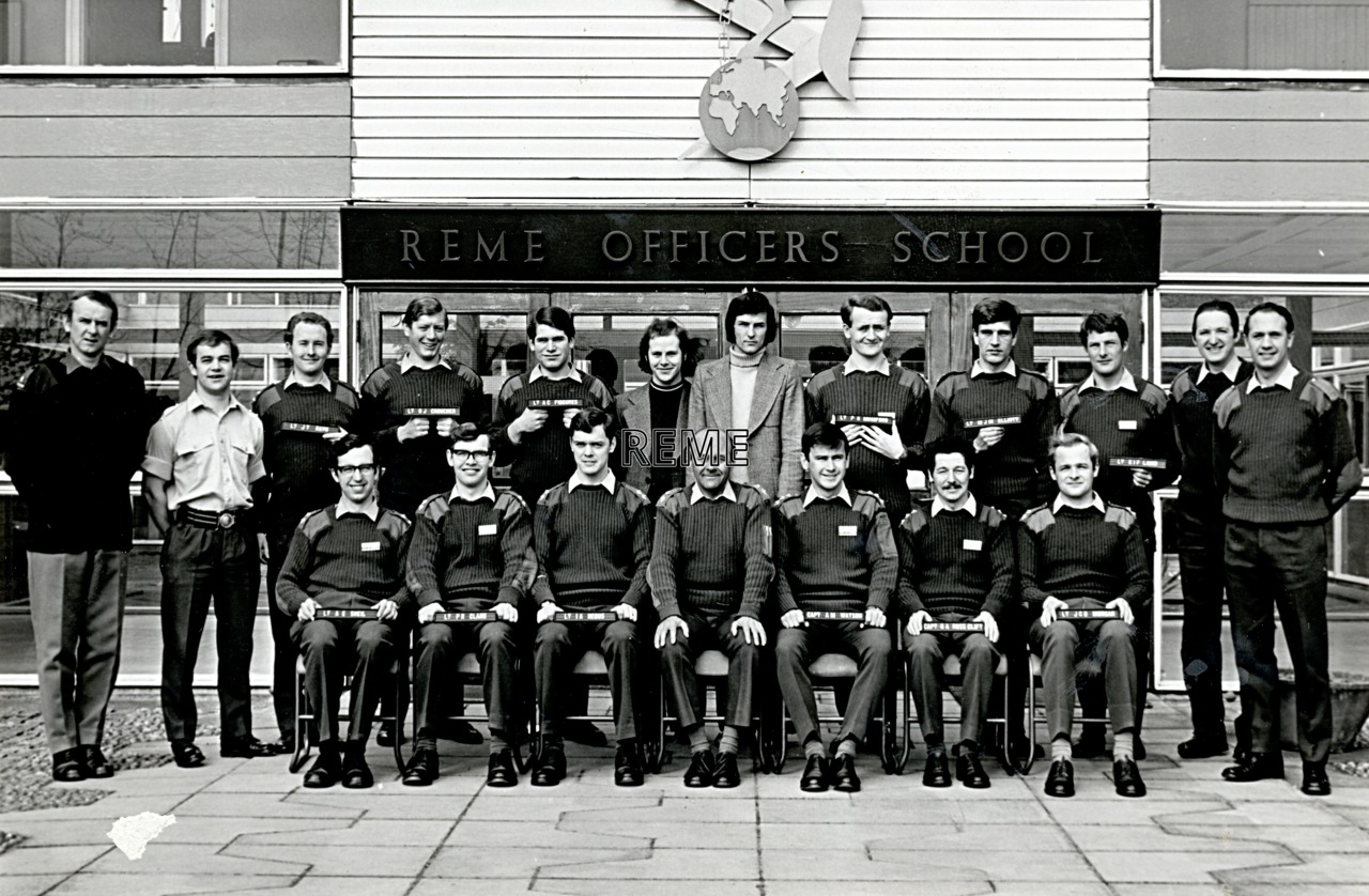 Group Photograph: No 24 REME Captain’s Course, REME Officers’ School
