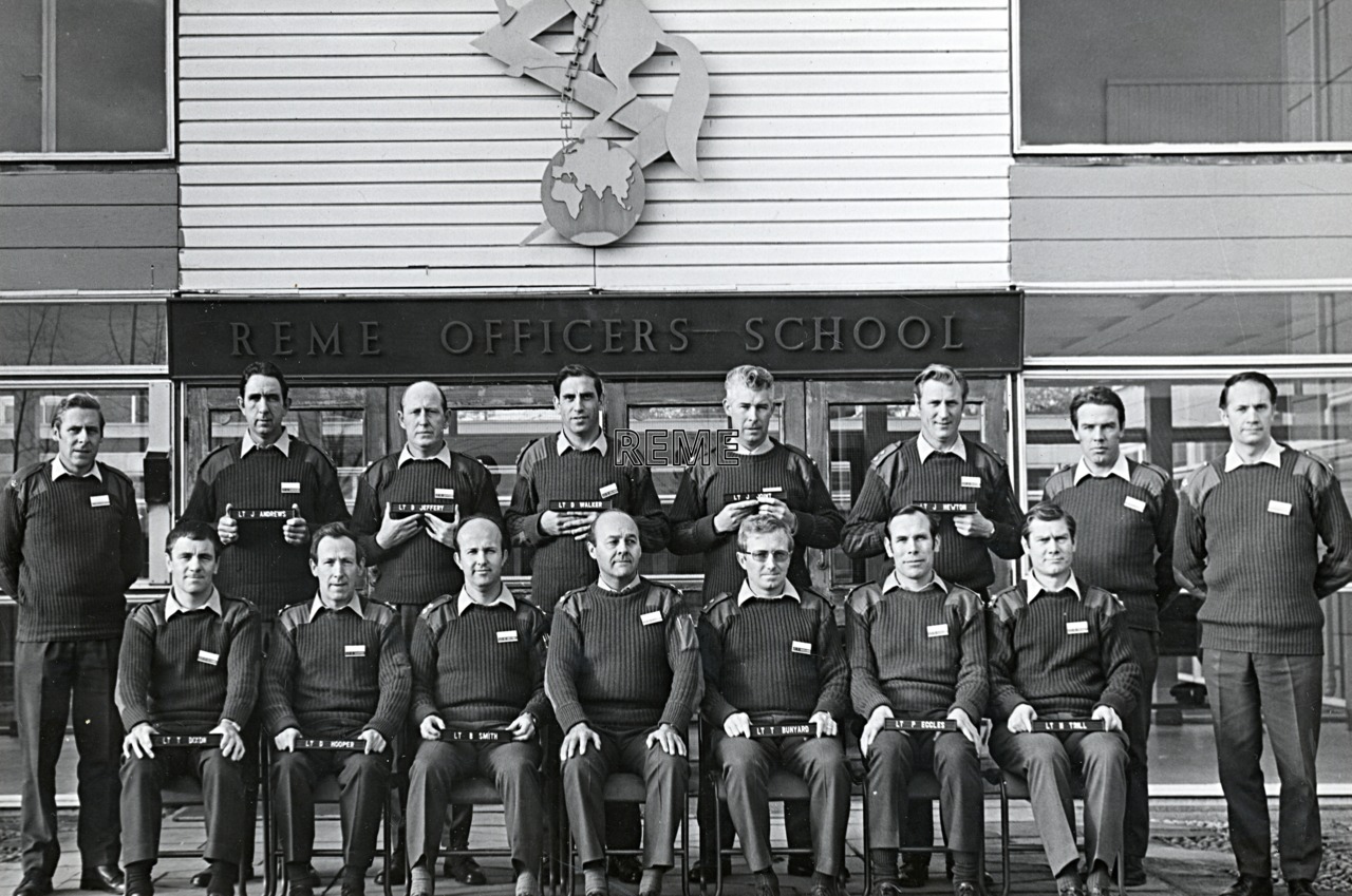 Group Photograph: No 38A REME Commissioning Course, REME Officers’ School