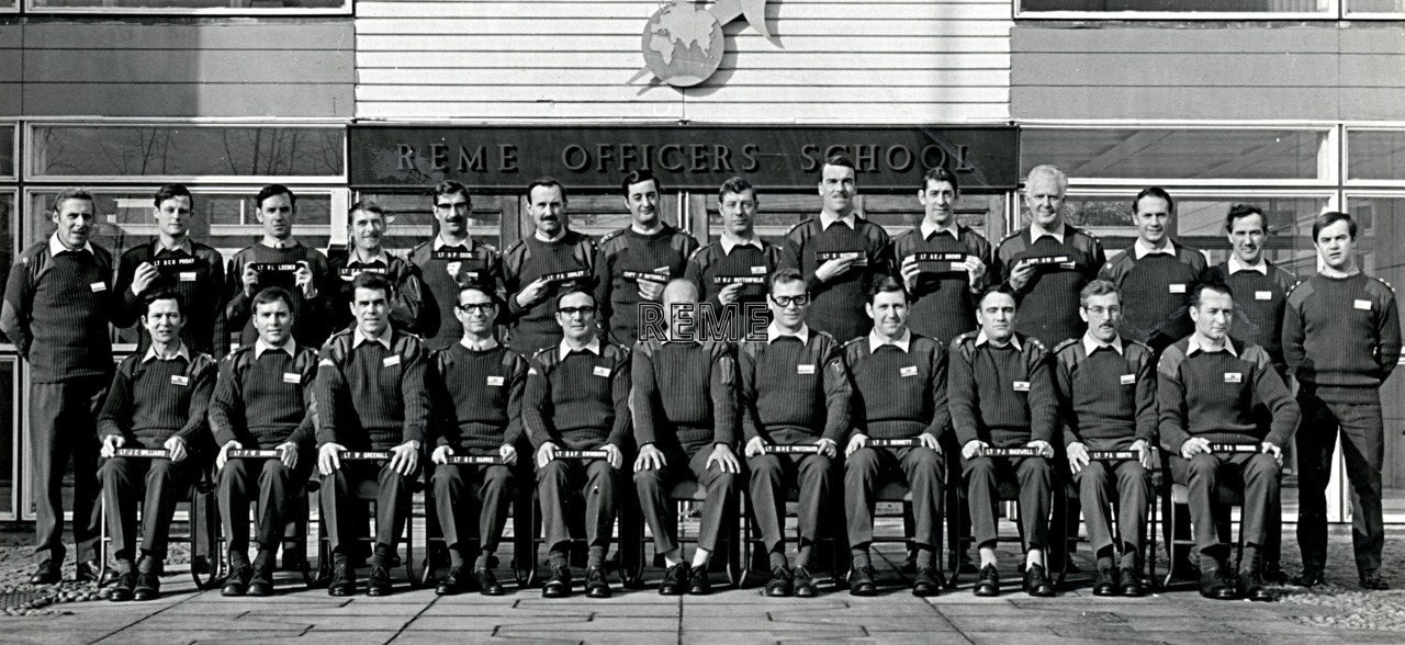 Group Photograph: No 39 REME Commissioning Course, REME Officers’ School