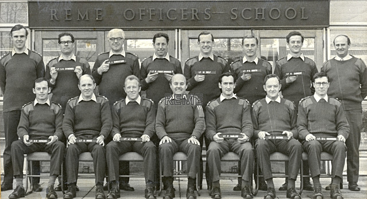 Group Photograph: No 40 REME Commissioning Course, REME Officers’ School