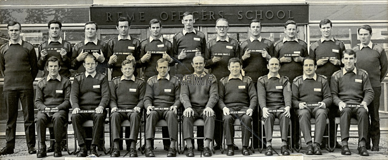 Group Photograph: No 40A REME Commissioning Course, REME Officers’ School