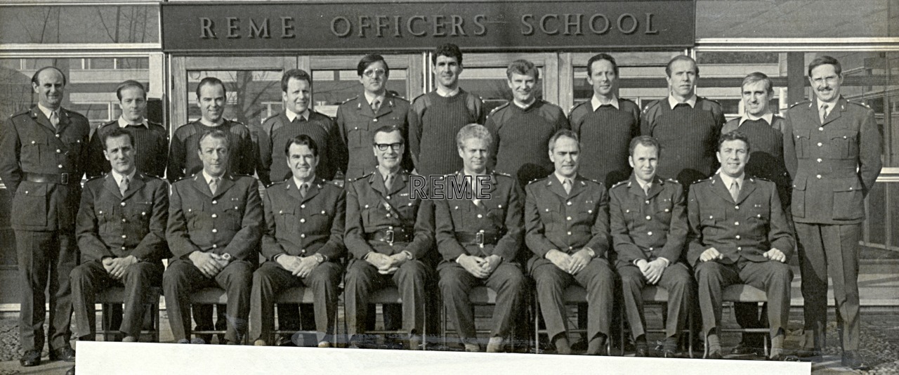 Group Photograph: No 41 REME Commissioning Course, REME Officers’ School