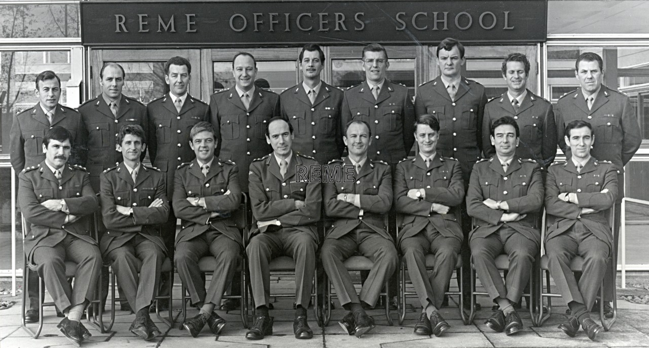 Group Photograph: No 46 REME Commissioning Course, REME Officers’ School